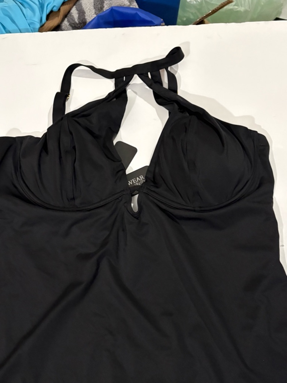 NWT City Chic Cancun Black One Piece Bathing Swimsuit Suit - Picture 4 of 11